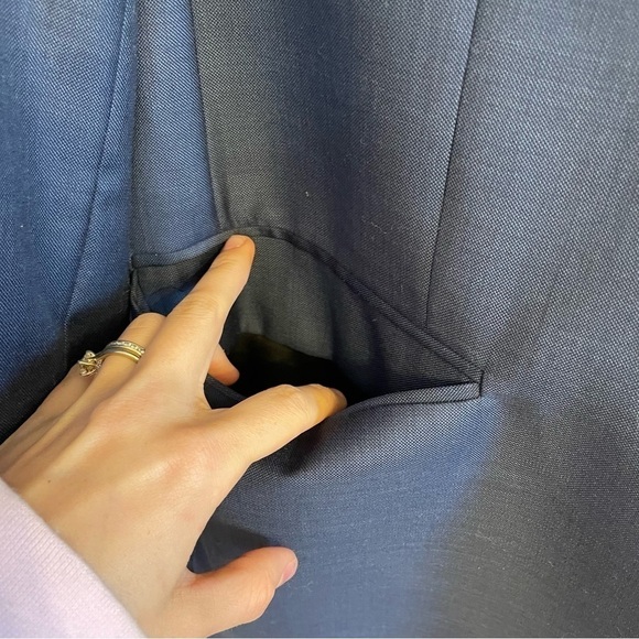 Jos A Bank Blue Suit Tailored Fit - Picture 2 of 16
